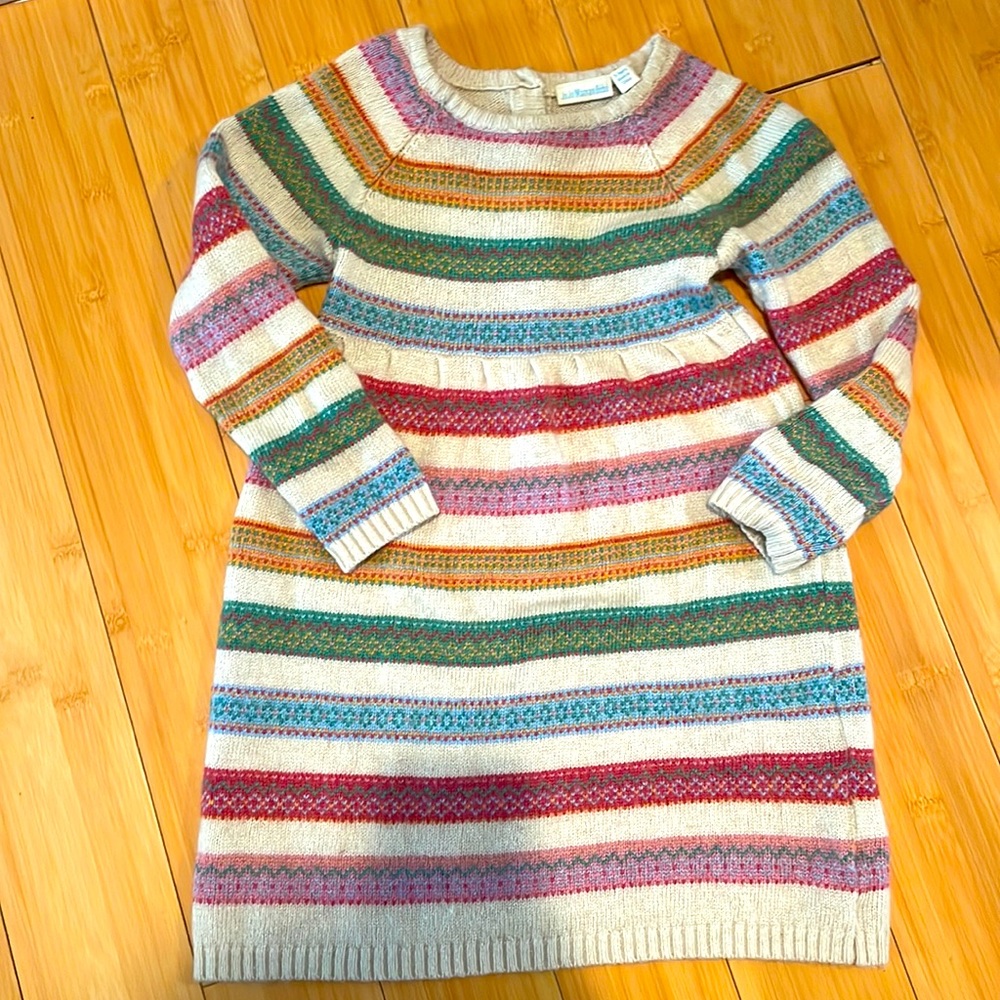 Jojo Maman Bebe adorable Fairisle Dress